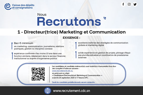 Directeur(trice) Marketing et Communication